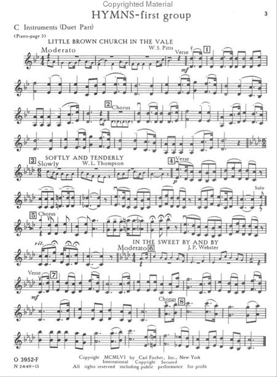 Sacred Music Choir scores gallery preview page 2