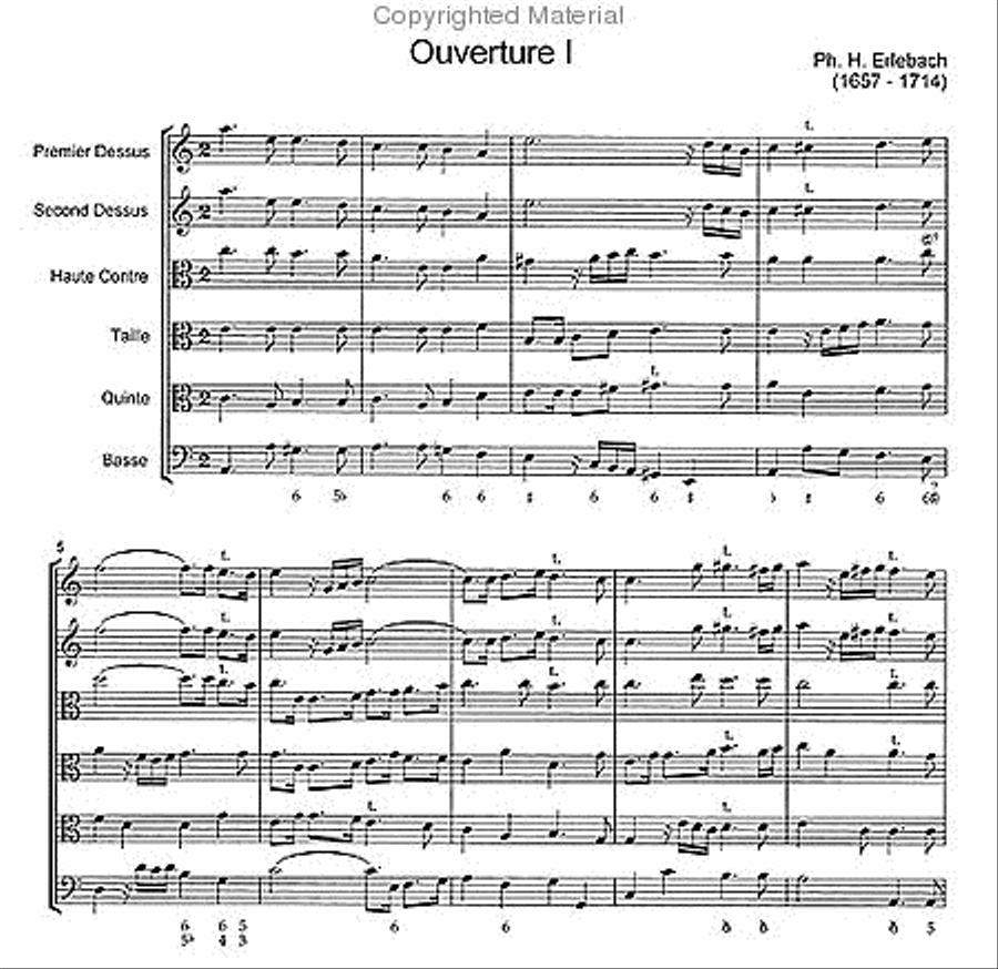 Overture 1 Overture 1 Set of Parts scores gallery preview page 2