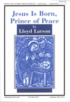 Book cover for Jesus Is Born, Prince of Peace