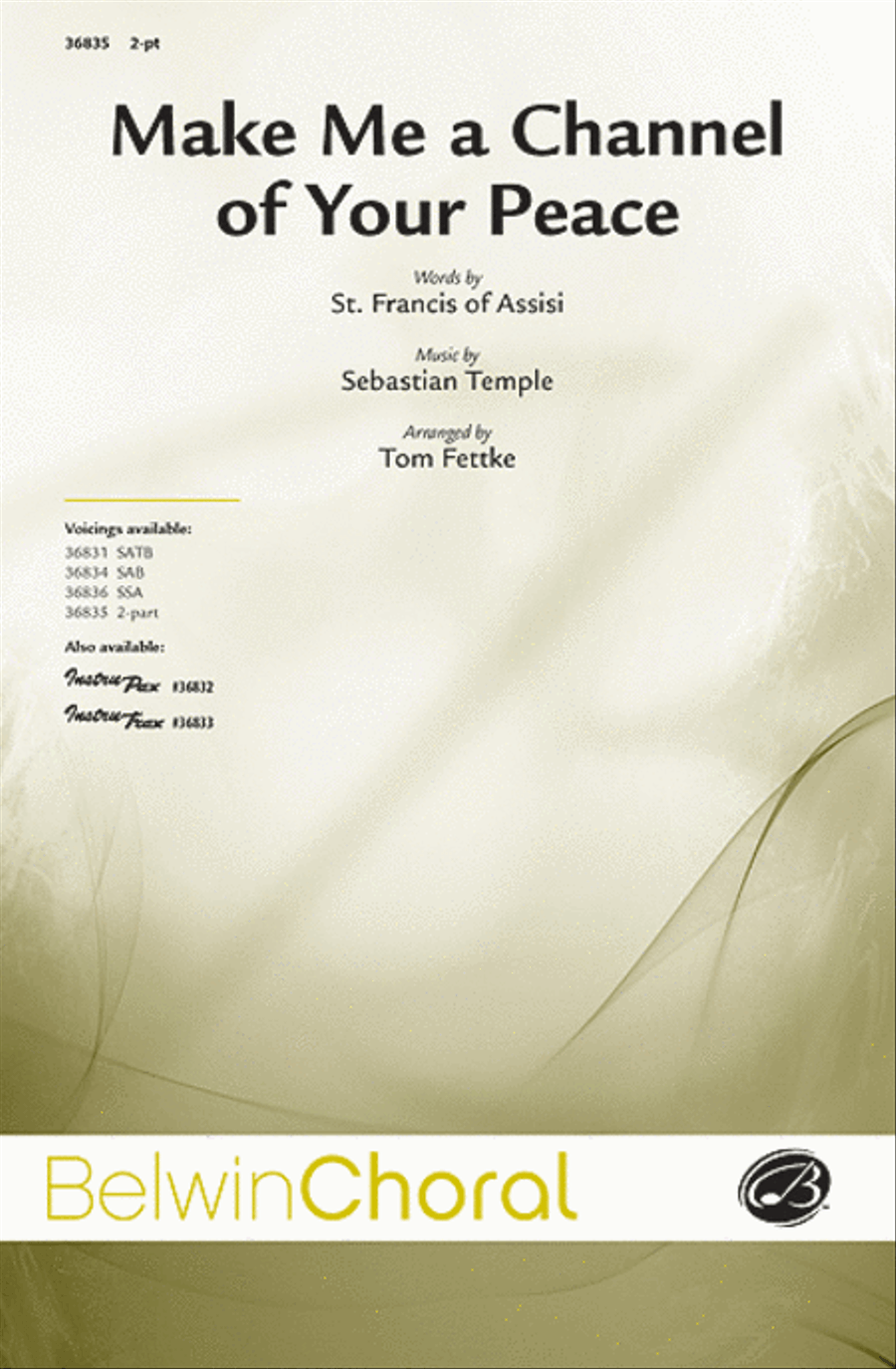 Make Me a Channel of Your Peace 2-Part scores gallery preview page 1