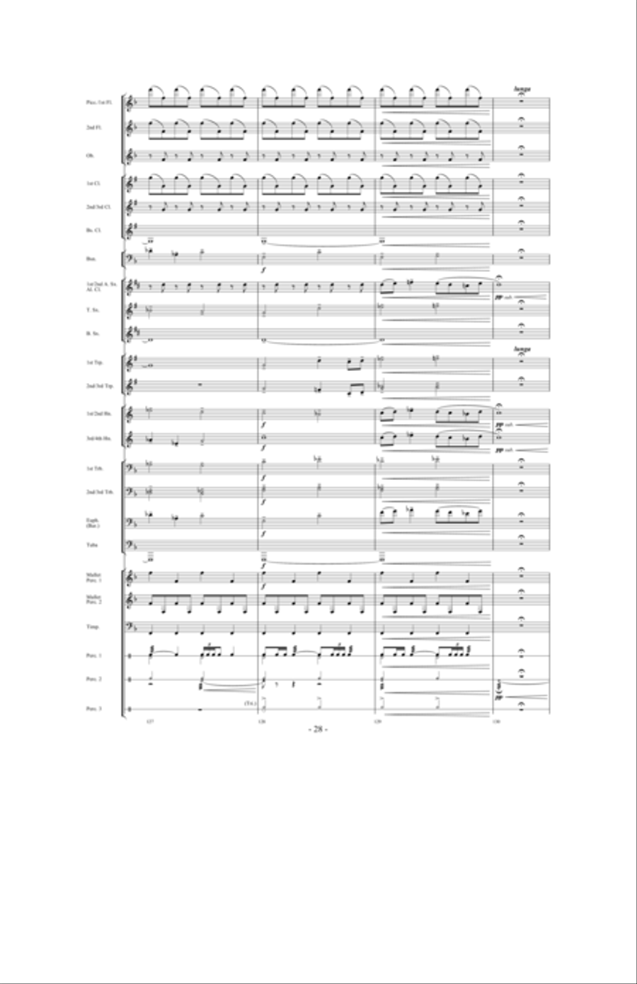 In Pursuit of Troy Concert Band scores gallery preview page 26