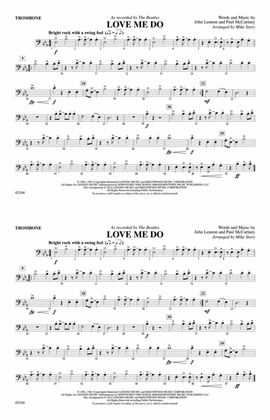 Book cover for Love Me Do: 1st Trombone