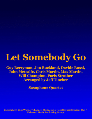Book cover for Let Somebody Go