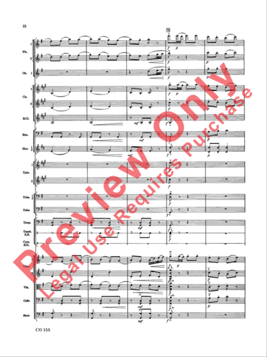 Nutcracker Set 2-march/trepak Full Orchestra scores gallery preview page 23