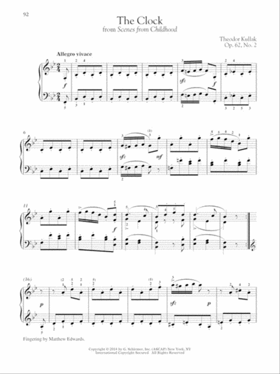 Three Centuries of Piano Music: 18th, 19th & 20th Centuries Piano Solo scores gallery preview page 8