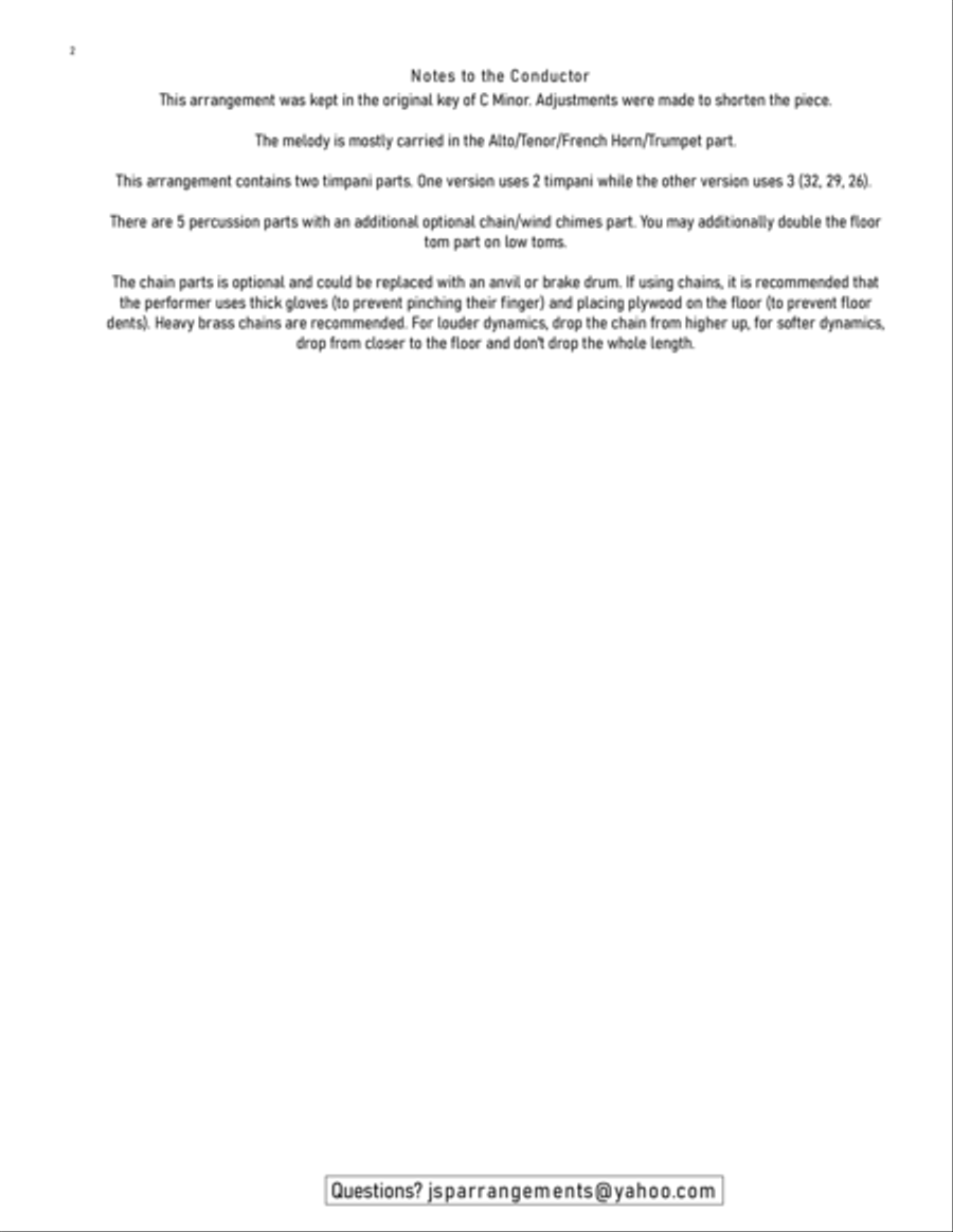 God Of War Concert Band scores gallery preview page 3