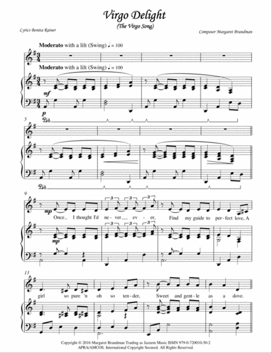 Virgo Delight Medium Voice scores gallery preview page 2