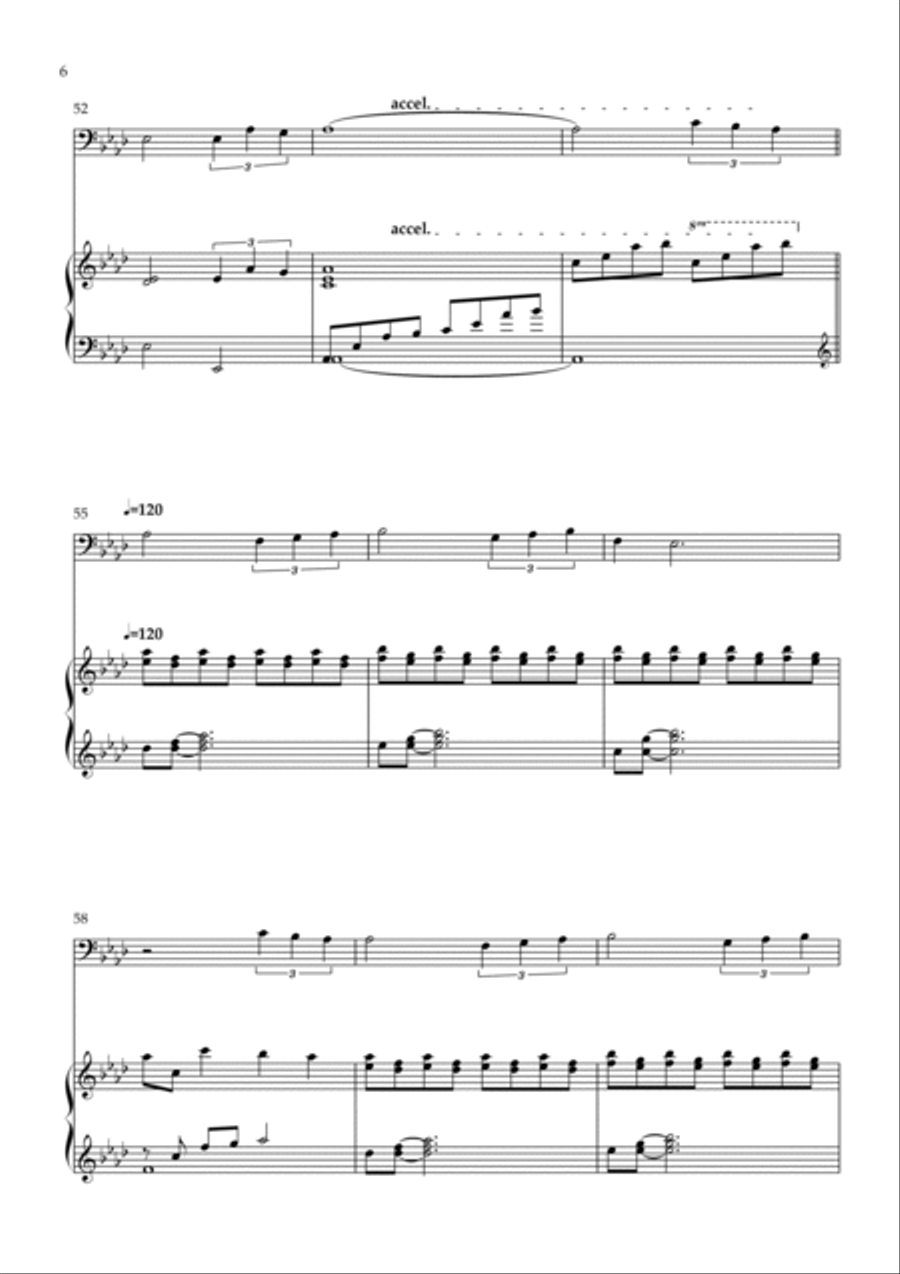 Part Of Your World (reprise) Piano scores gallery preview page 6