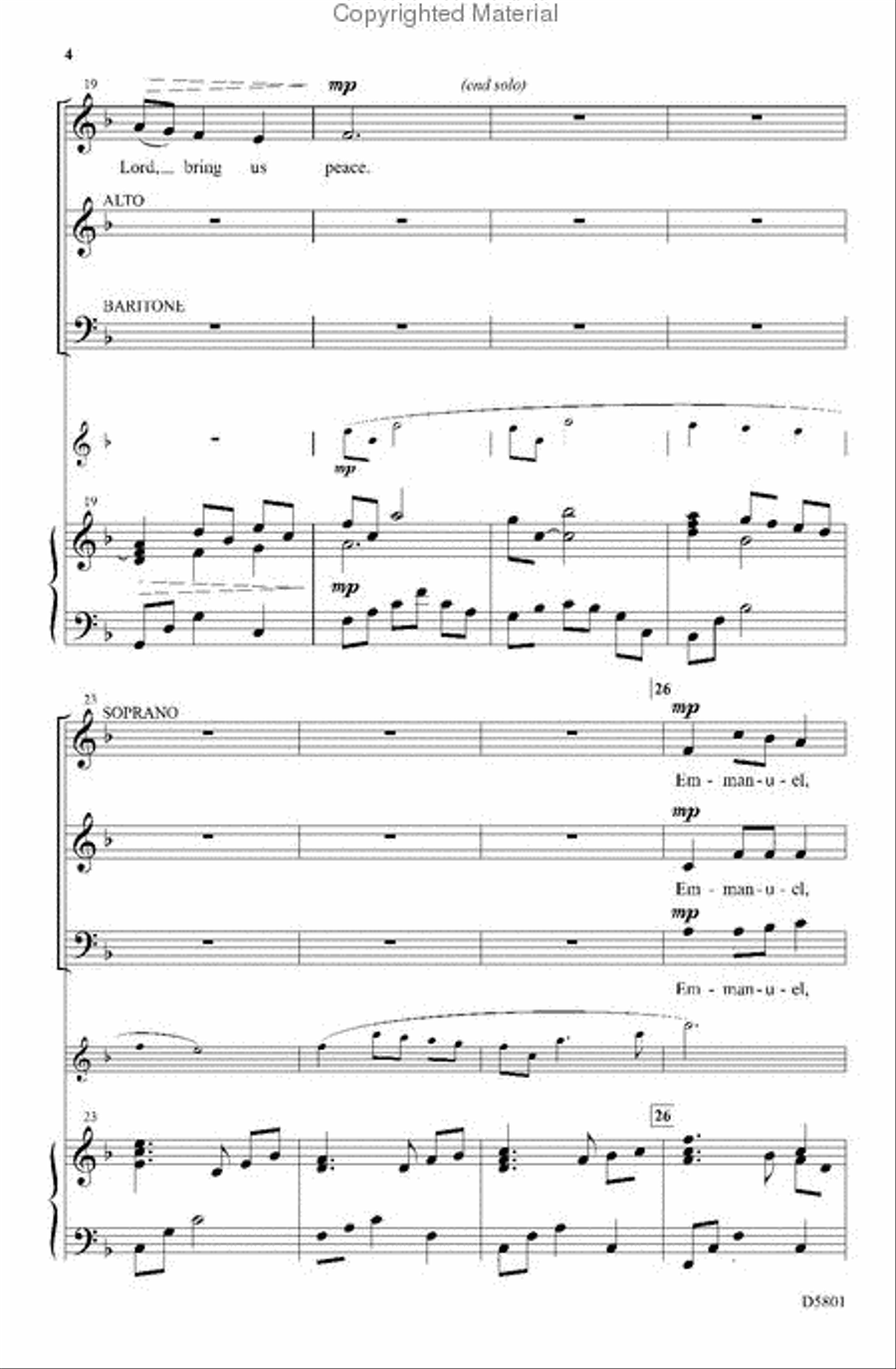 Advent Meditation 3-Part scores gallery preview page 4