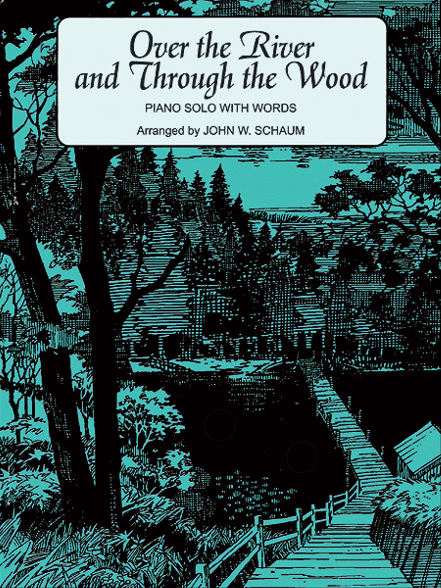 Over the River and Through the Wood Easy Piano scores gallery preview page 1