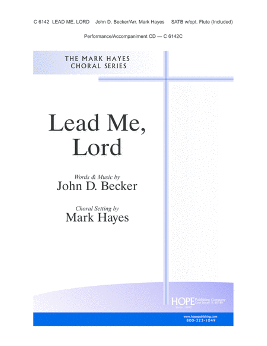 Lead Me, Lord Lead Me, Lord Choir scores gallery preview page 1