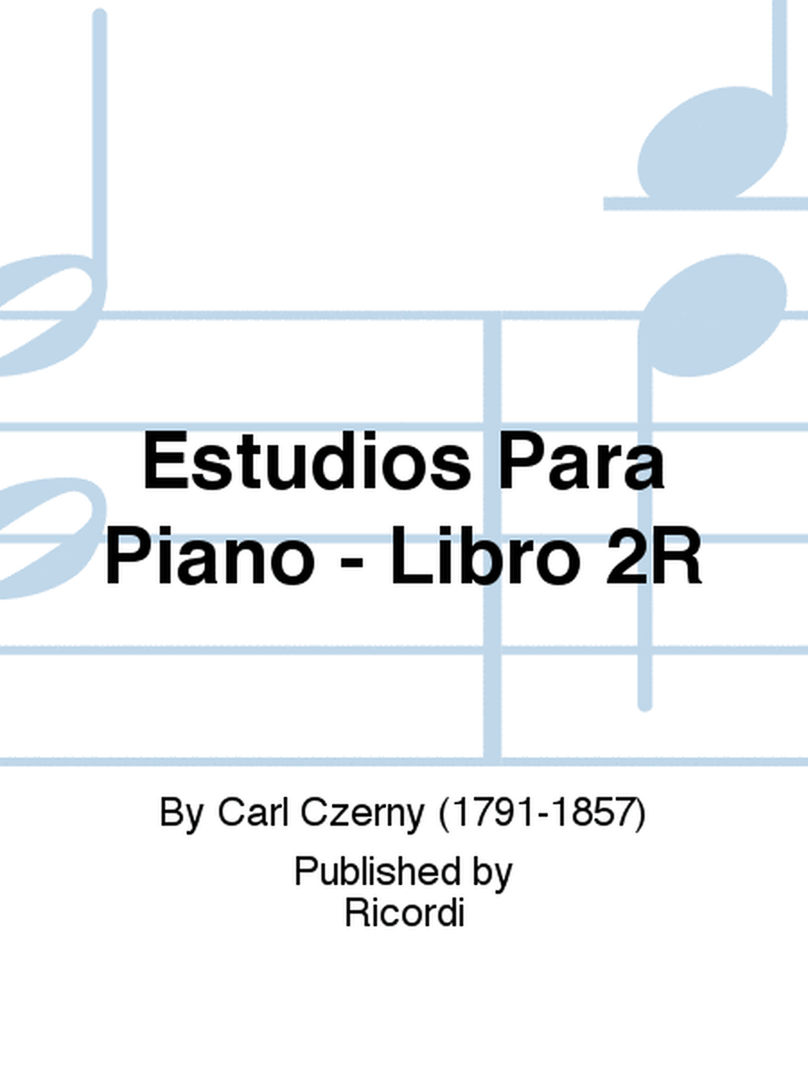 Estudios Para Piano - Libro 2R