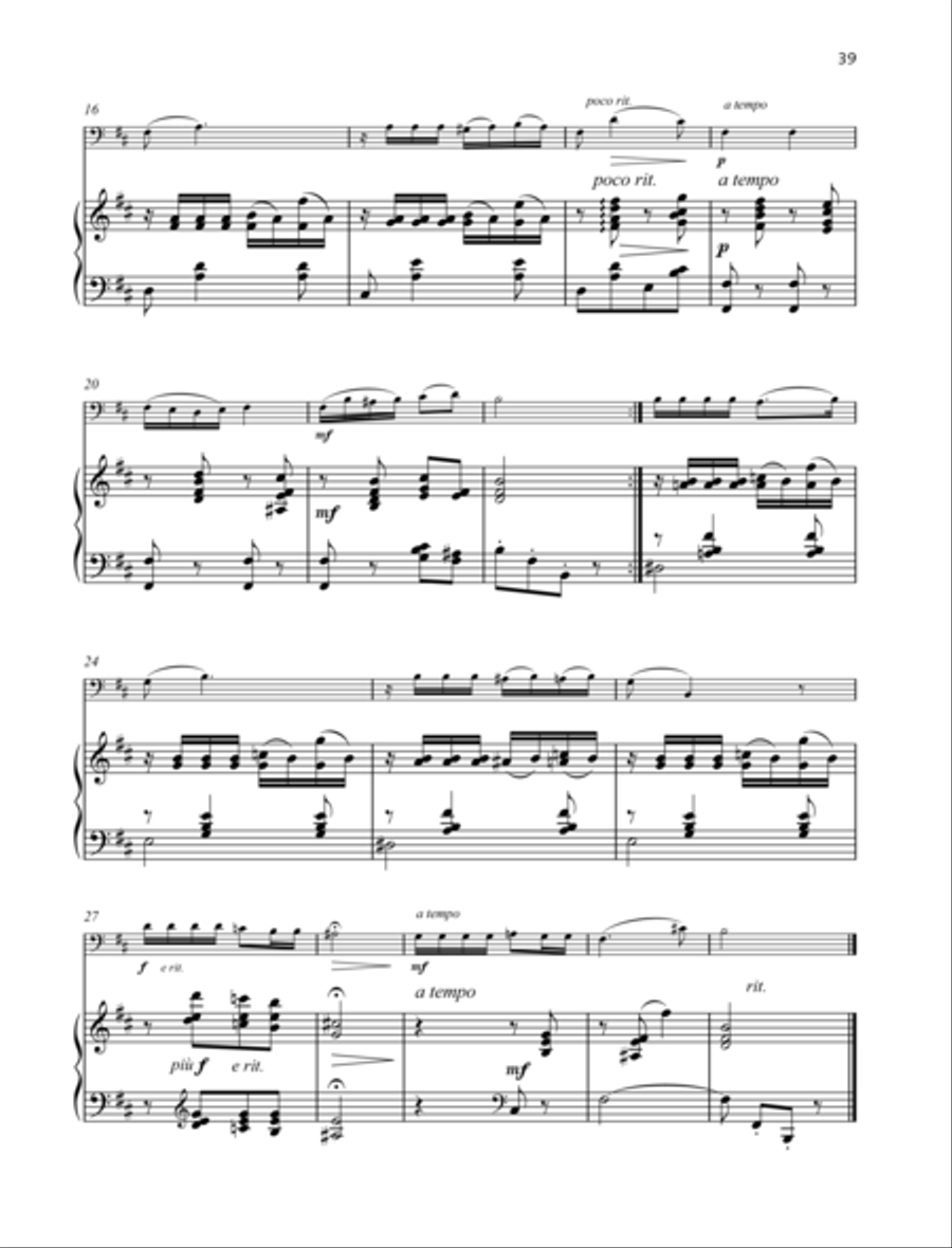 On Winter's Eve Piano Accompaniment scores gallery preview page 2