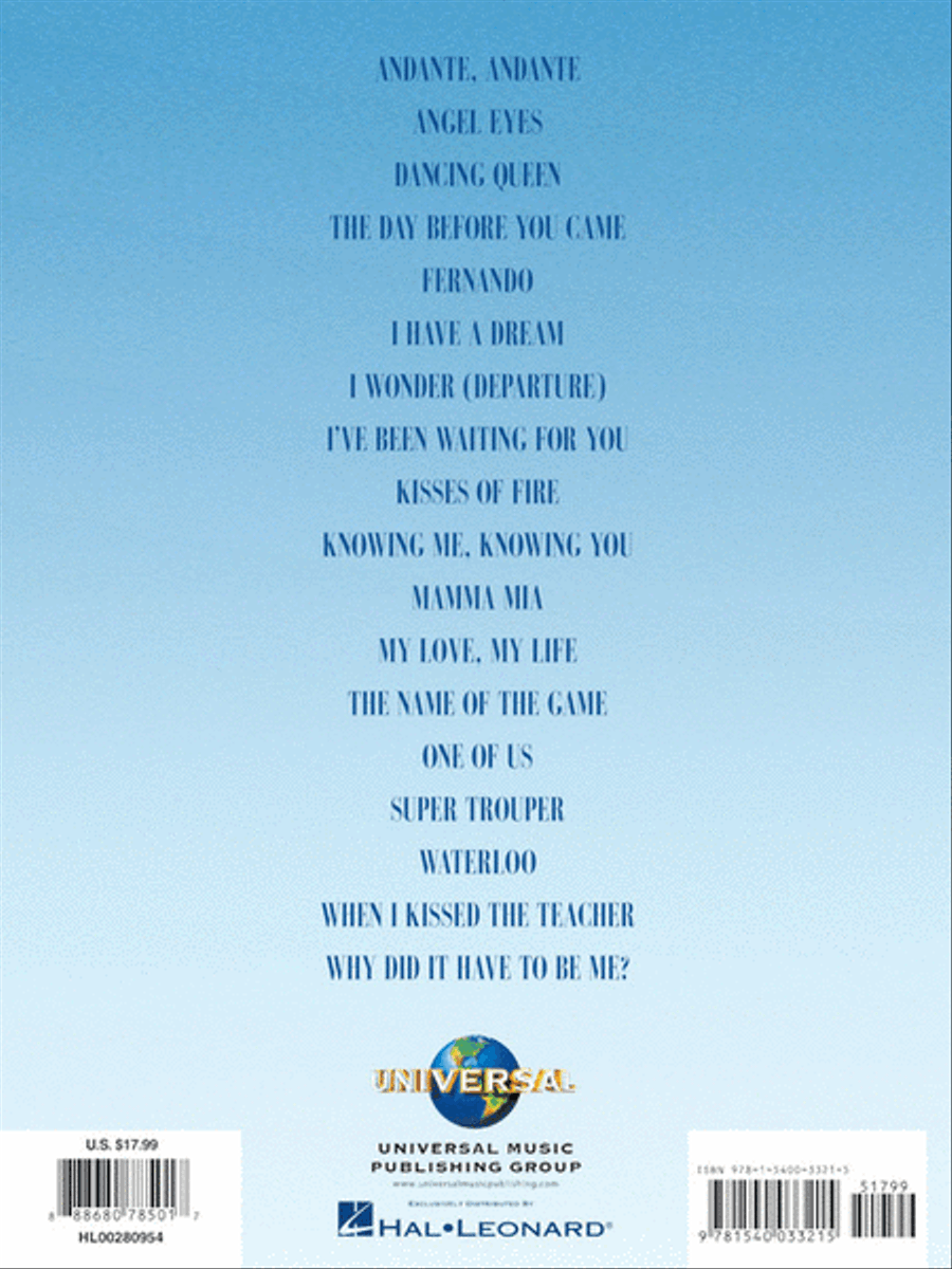 Mamma Mia! - Here We Go Again Easy Piano scores gallery preview page 6