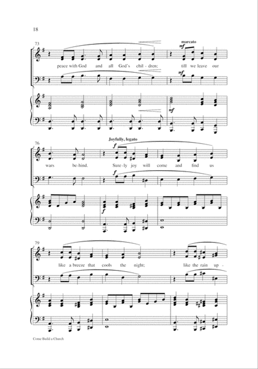 Easy Anthems, Vol. 5 Easy Anthems, Vol. 5 3-Part scores gallery preview page 21