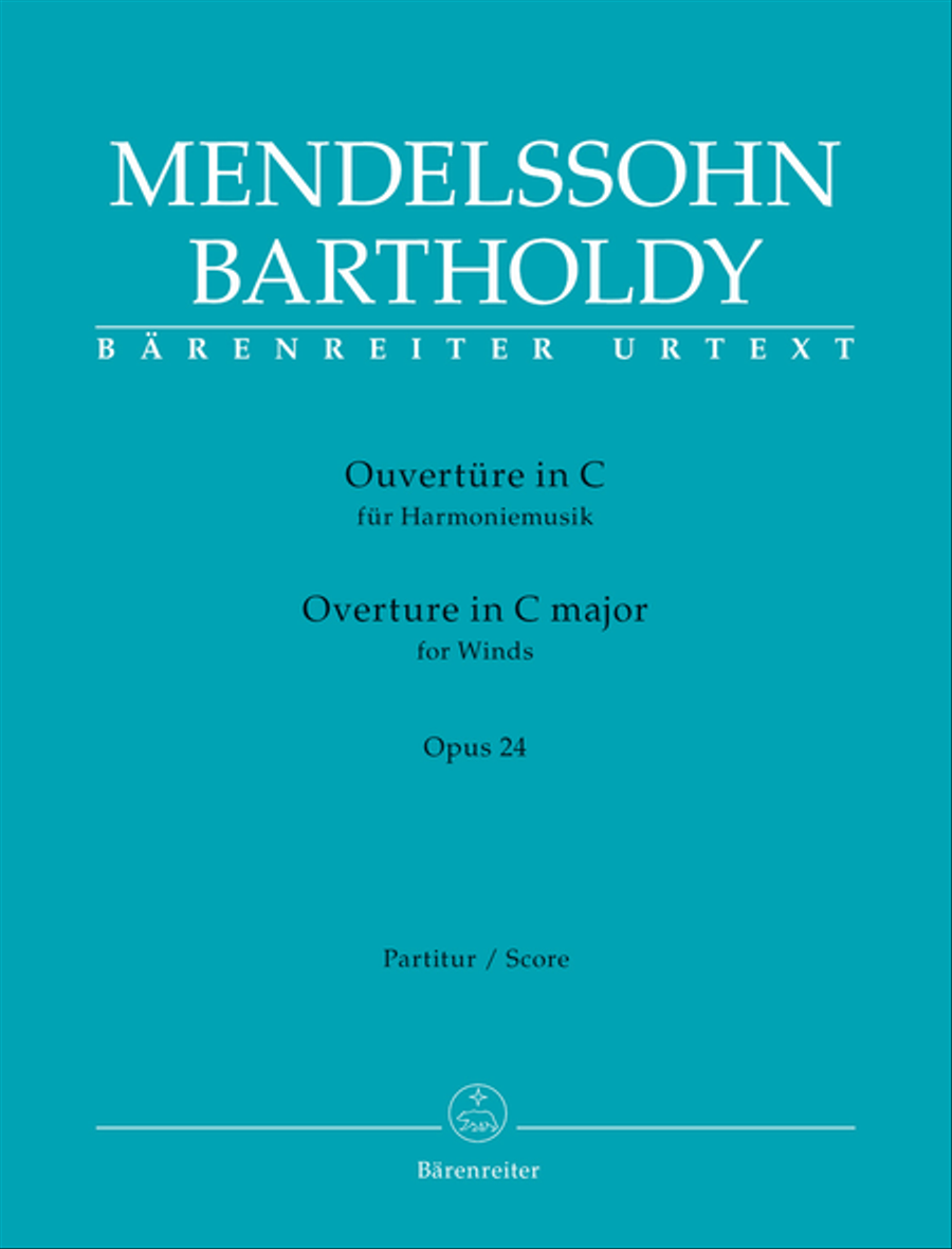 Overture in C major for Winds (Score) Concert Band scores gallery preview page 1