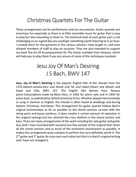 Jesu Joy Of Man's Desiring BWV 147 image number null