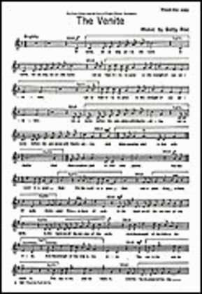 Betty Roe: The Venite (Chorus Part)