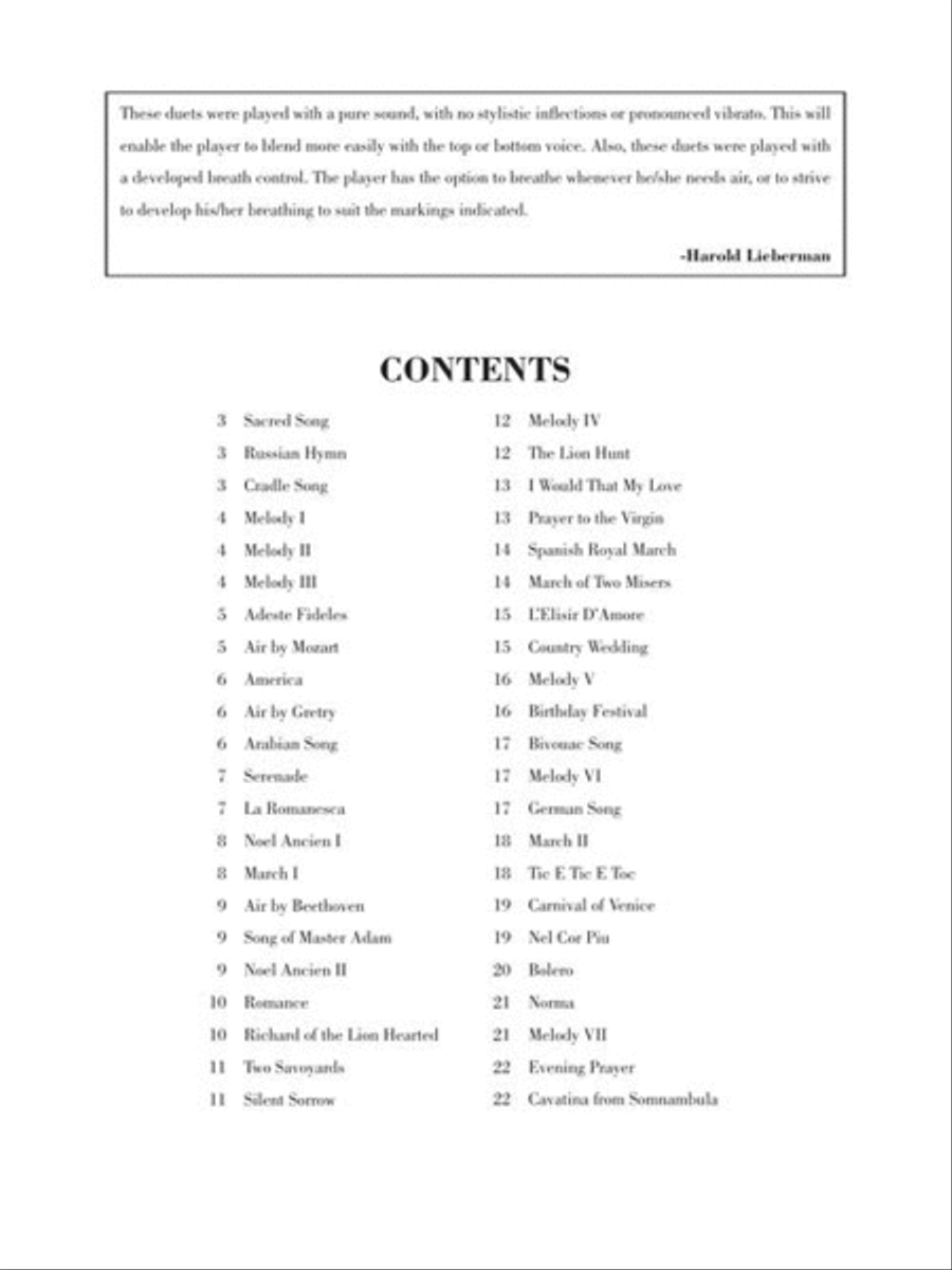 The Arban Trumpet Duets Trumpet Duet scores gallery preview page 3