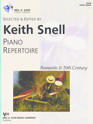 Book cover for Piano Repertoire: Romantic & 20th Century, Level 8