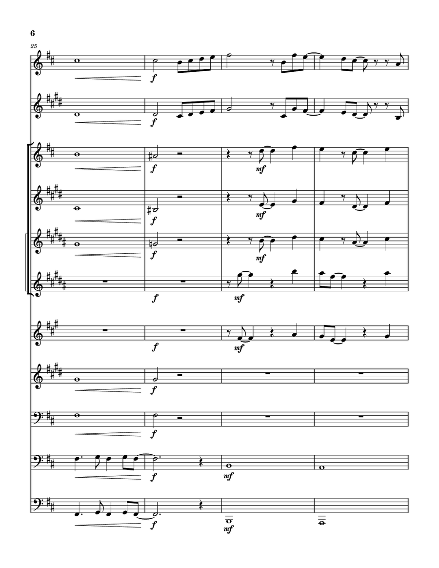 Mary, Did You Know? Small Ensemble scores gallery preview page 6