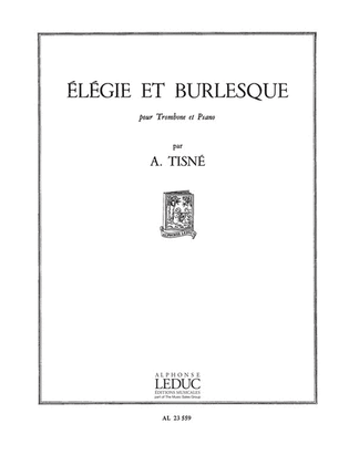 Book cover for Elegie Et Burlesque (trombone & Piano)
