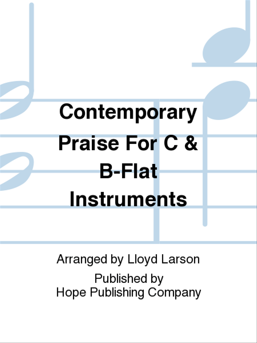 Contemporary Praise I C Instrument scores gallery preview page 1