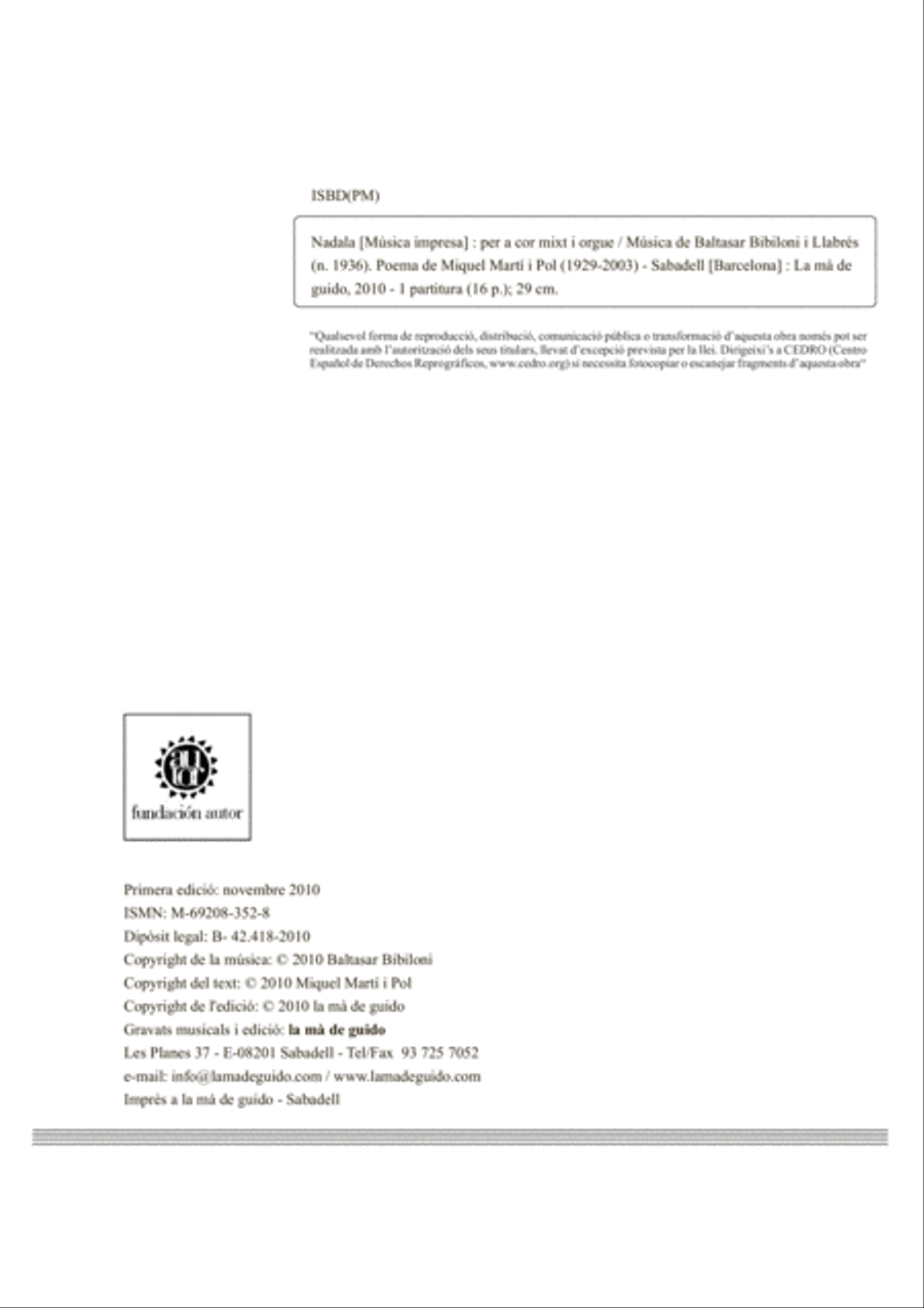 Nadala 4-Part scores gallery preview page 2
