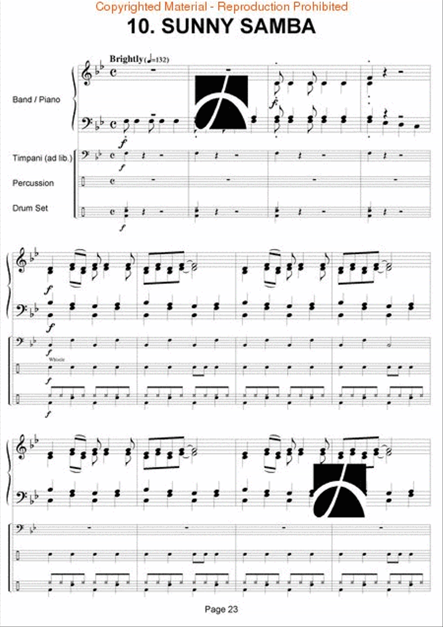 First Class - In Concert Concert Band scores gallery preview page 24