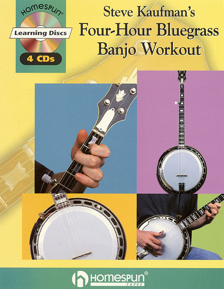 Steve Kaufman's Four-Hour Bluegrass Banjo Workout