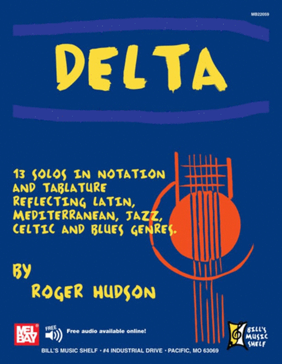 Delta 13 Solos In Notation And Tablature Book/Oa