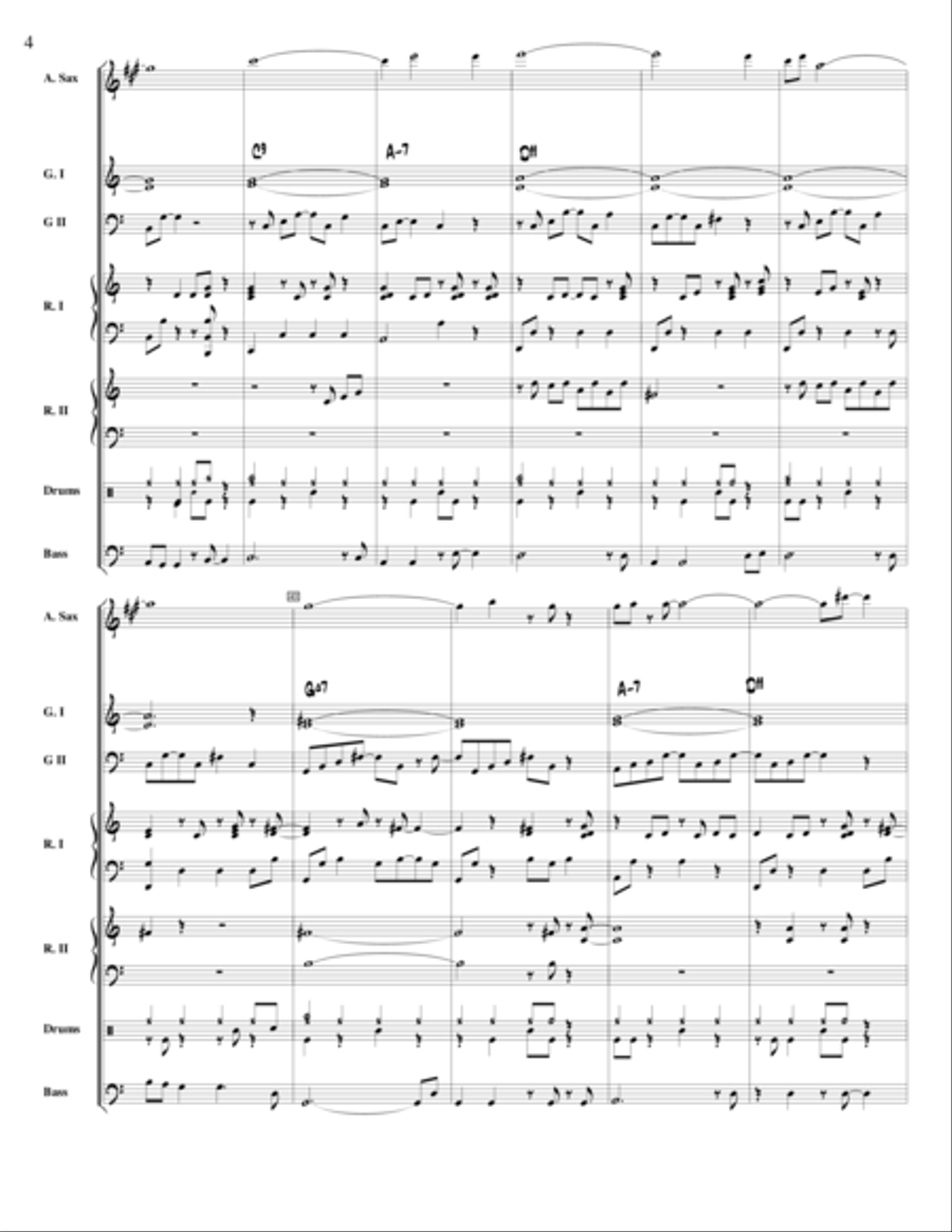 Romance de un Rey - New Age Music Classical Guitar scores gallery preview page 5