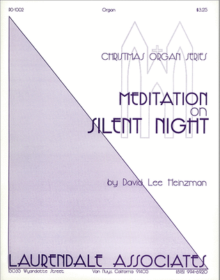 Book cover for Meditation on 'Silent Night'
