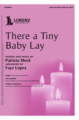 Book cover for There a Tiny Baby Lay