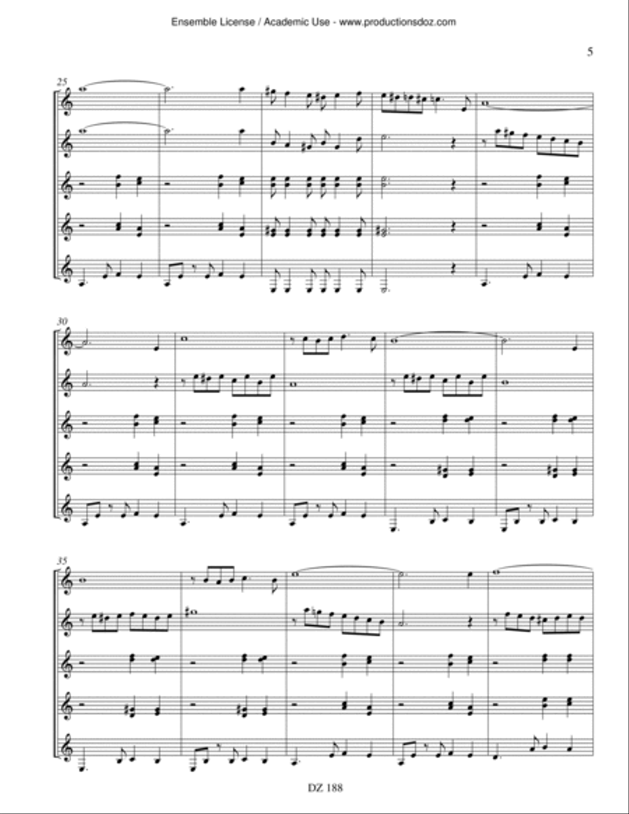 Tango estampie Tango estampie Guitar Ensemble scores gallery preview page 5