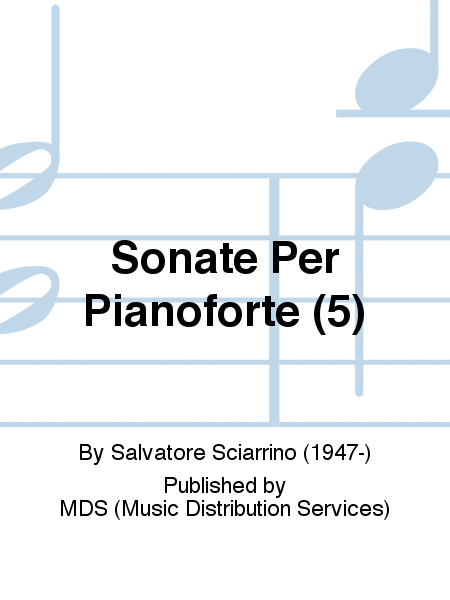 Sonate Per Pianoforte (5)
