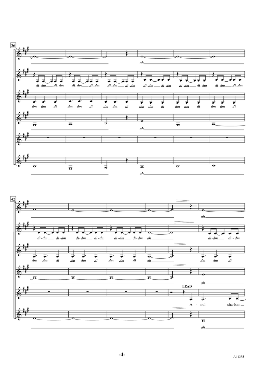 Now We Are Free SSAA scores gallery preview page 4