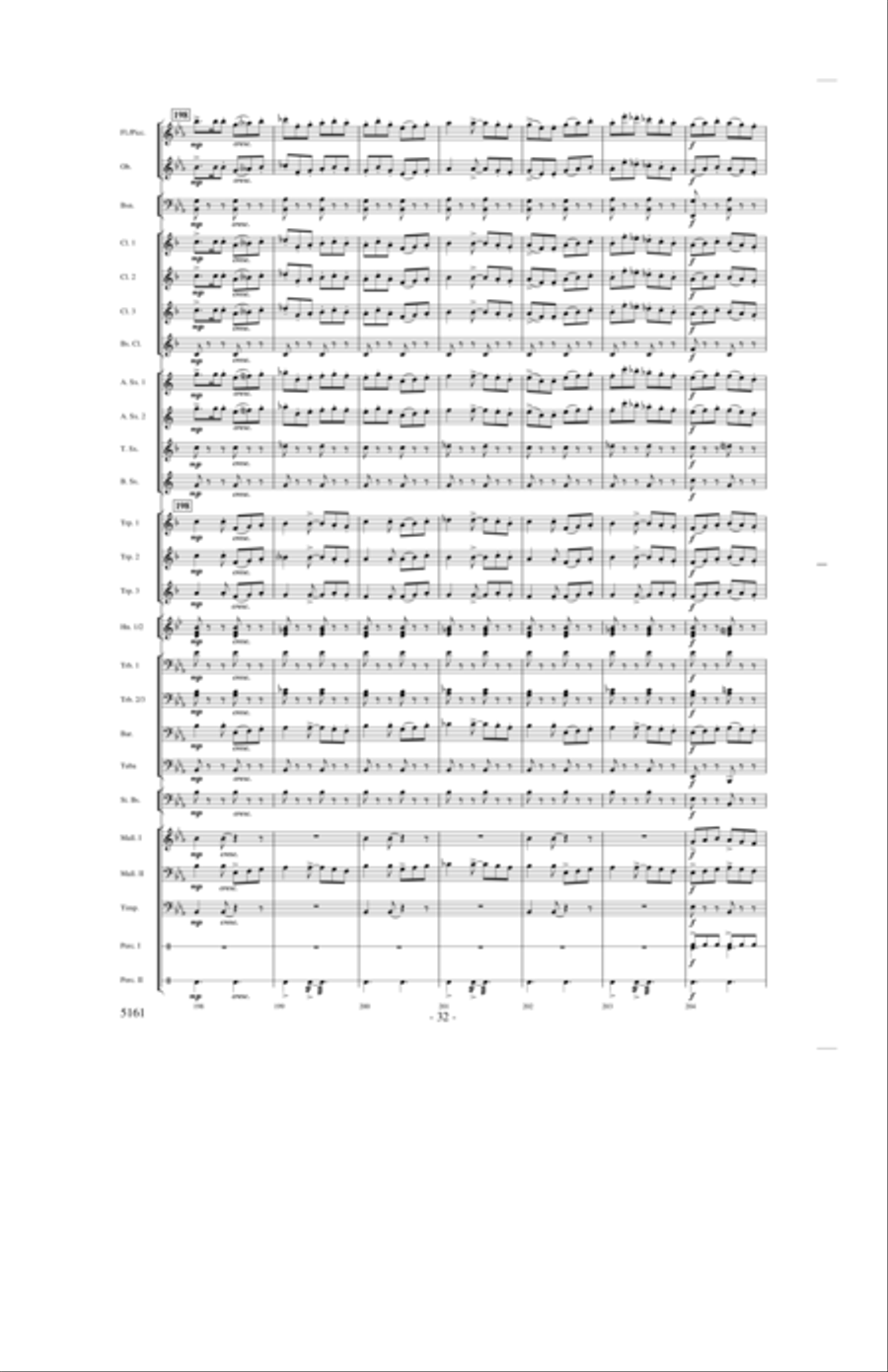 Into the Joy of Spring Concert Band scores gallery preview page 31