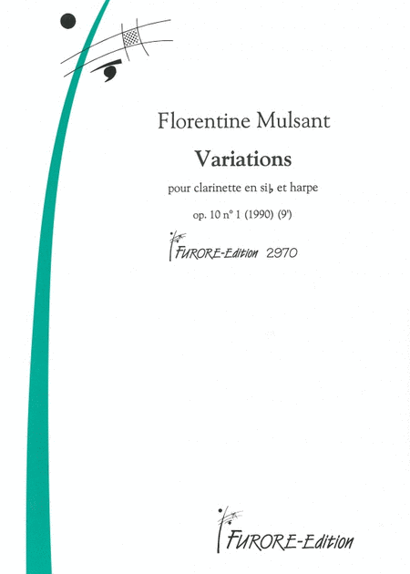 Variations pour clarinette et harp