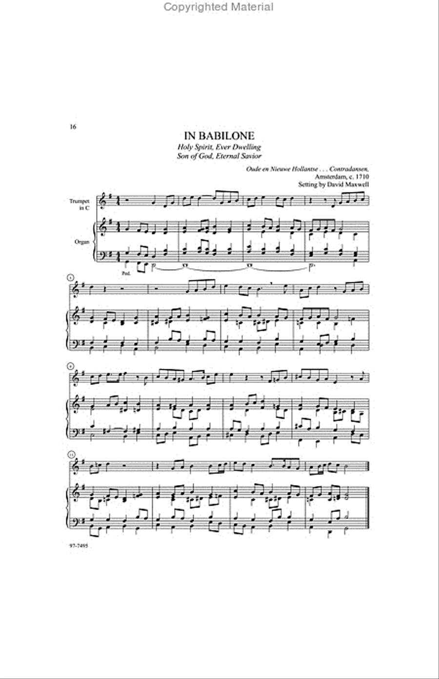 Final Stanzas: Hymn Settings for Organ and Descanting Instrument, Vol. 3 Organ scores gallery preview page 12