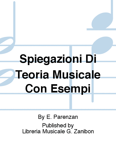 Spiegazioni Di Teoria Musicale Con Esempi