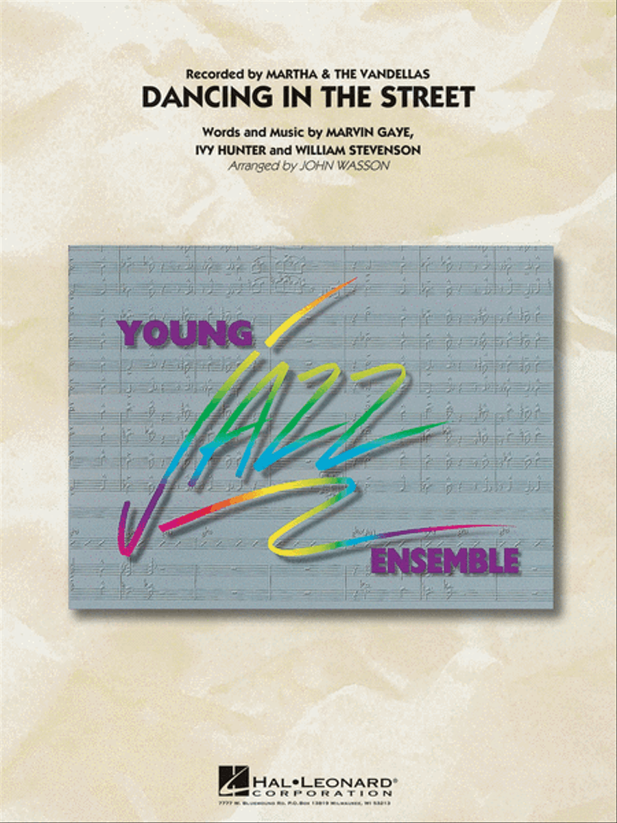 Dancing in the Street Jazz Ensemble scores gallery preview page 1