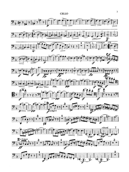 String Quartets, Op. 41, Nos. 1, 2 & 3: Cello
