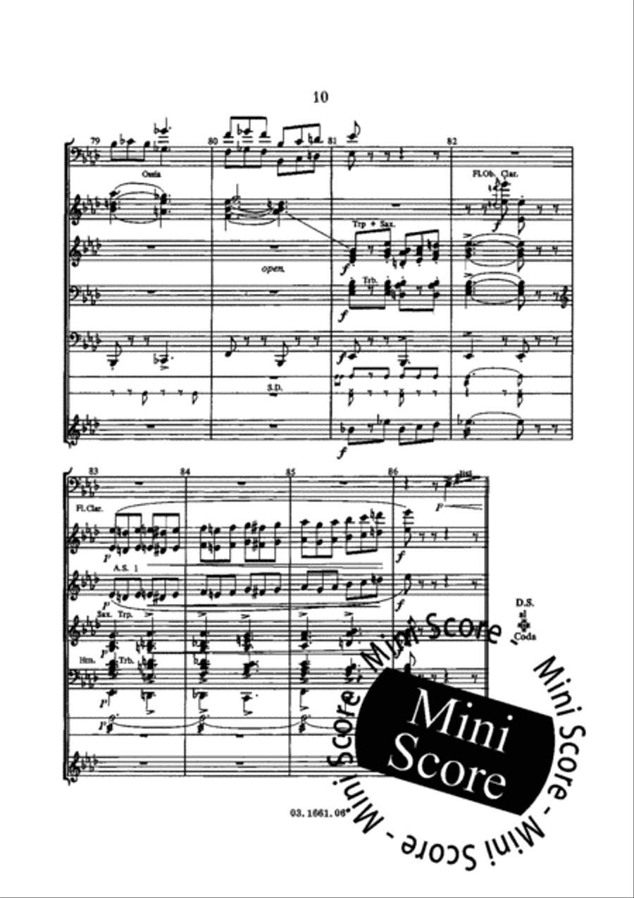 The Wise Teddybear Fanfare Band scores gallery preview page 13