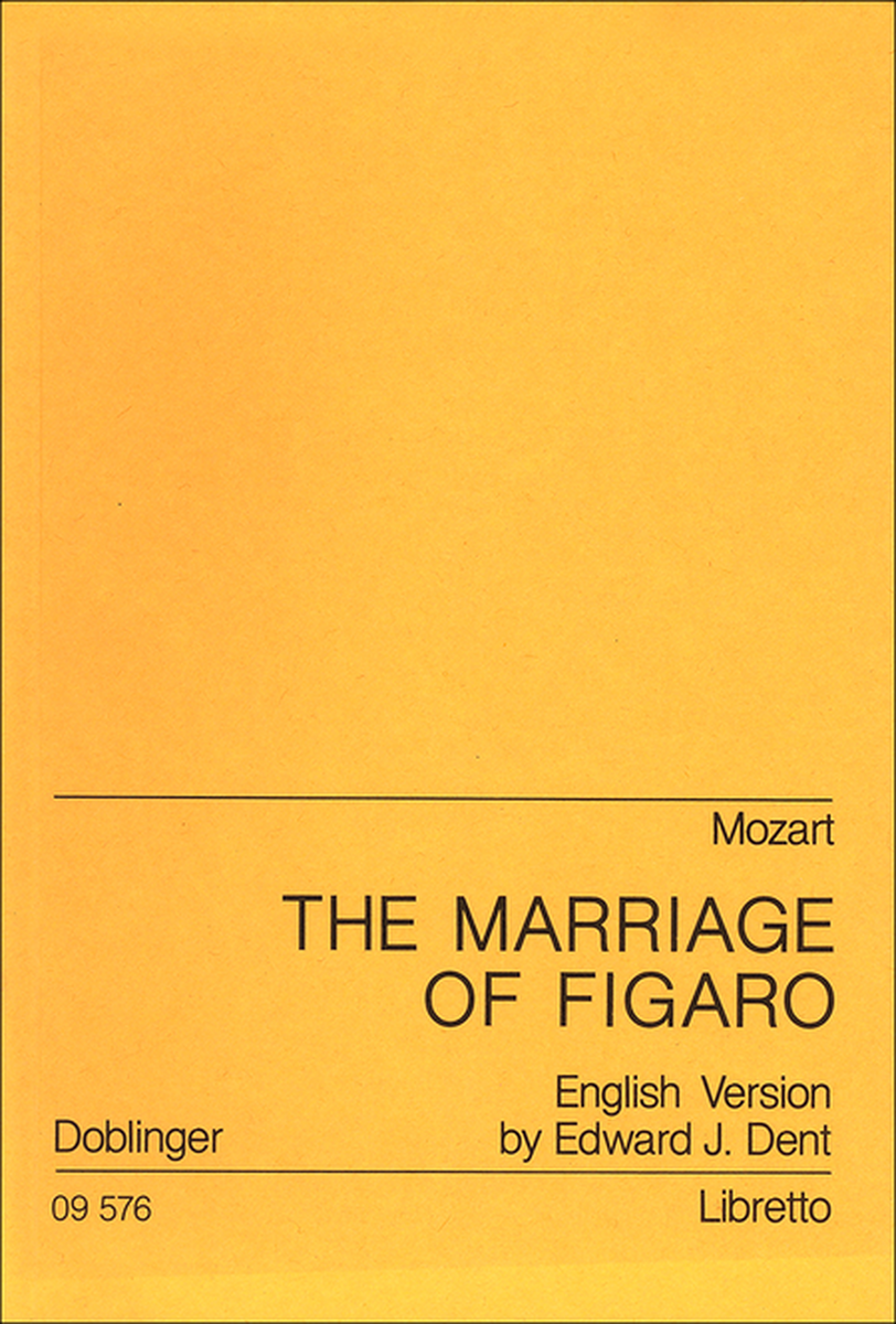 The Marriage of Figaro (Hochzeit des Figaro)