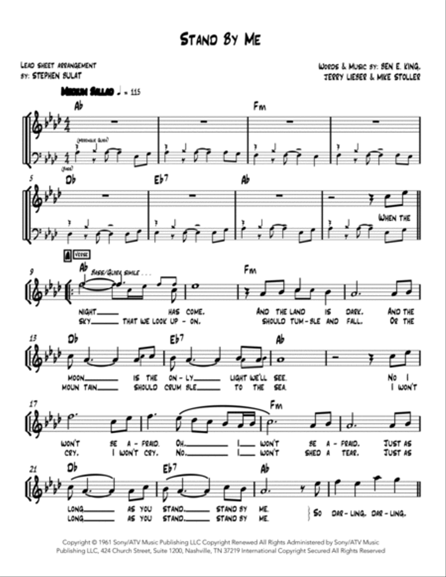 Stand By Me Large Ensemble scores gallery preview page 2