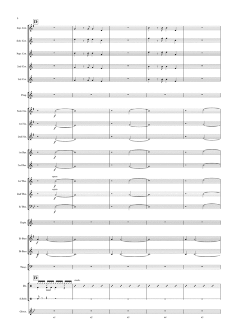 Wonderful Christmastime Wonderful Christmastime Brass Band scores gallery preview page 6