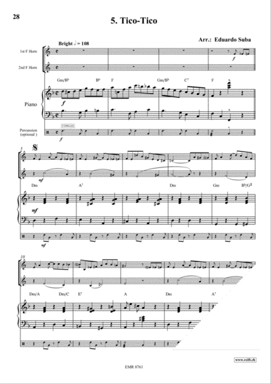 Greatest Hits Volume 5 Horn scores gallery preview page 8