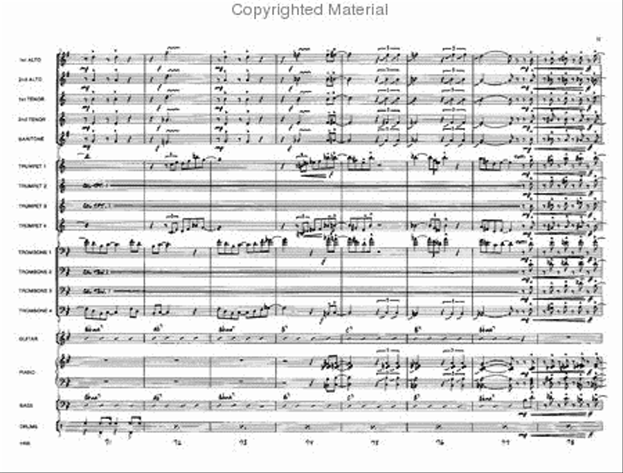 Stan's the Man Jazz Ensemble scores gallery preview page 11