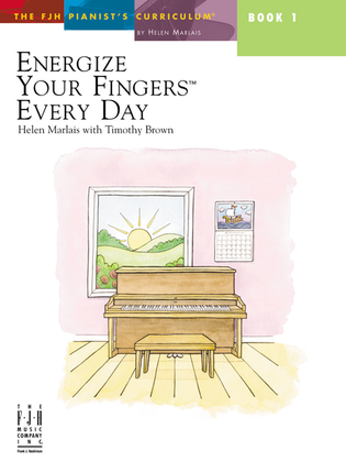 Book cover for Energize Your Fingers Every Day, Book 1
